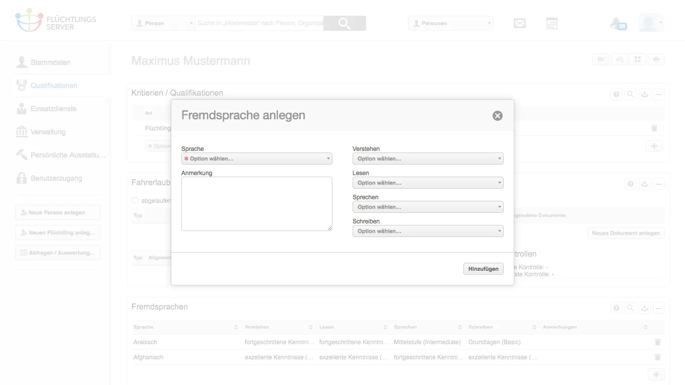 Fremdsprachen
